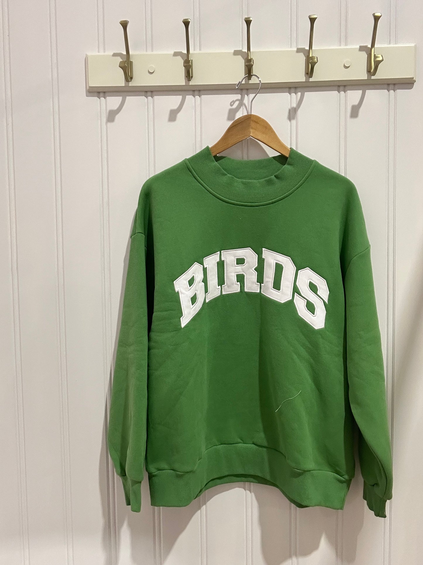 Birds Mock Neck