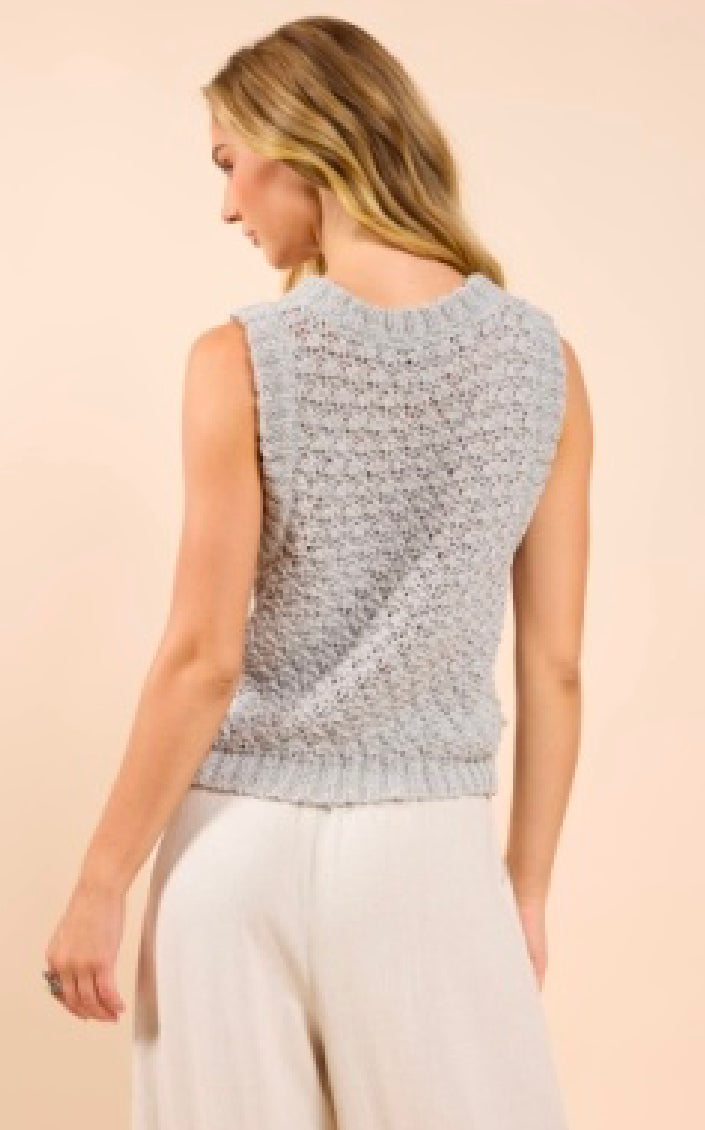 Emily Sleeveless Sweater Vest
