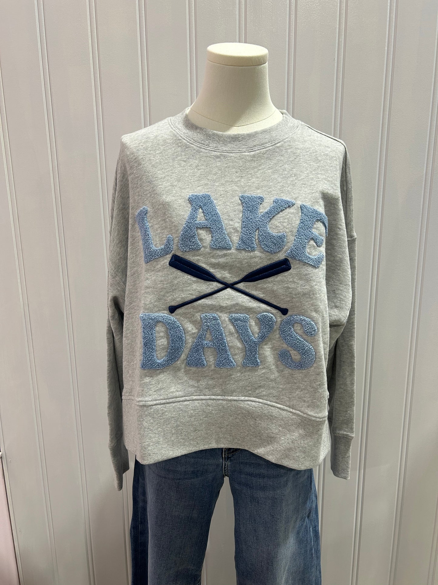 Grey Lake Days Sweatshirt