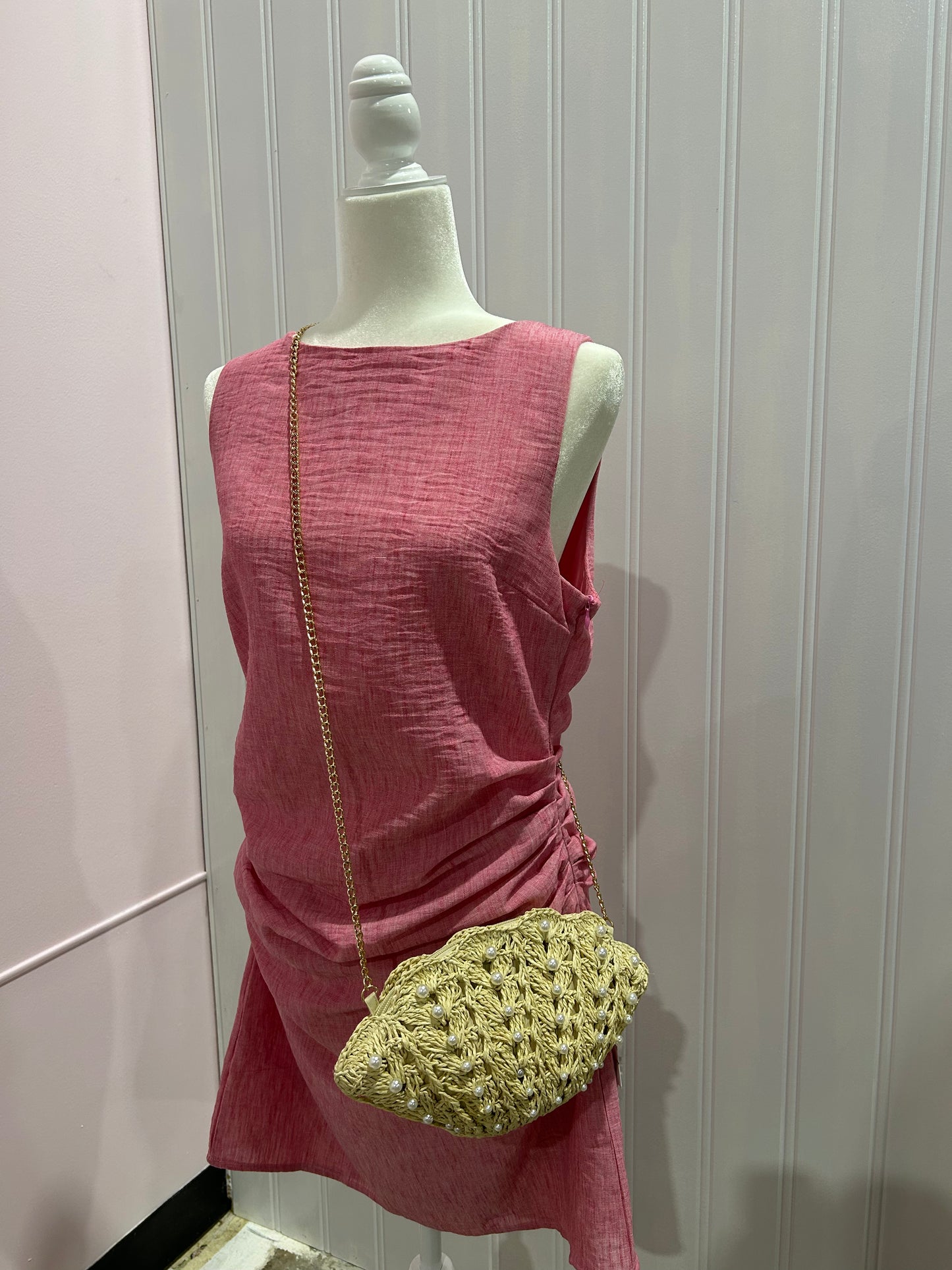 Natural Shell Crossbody