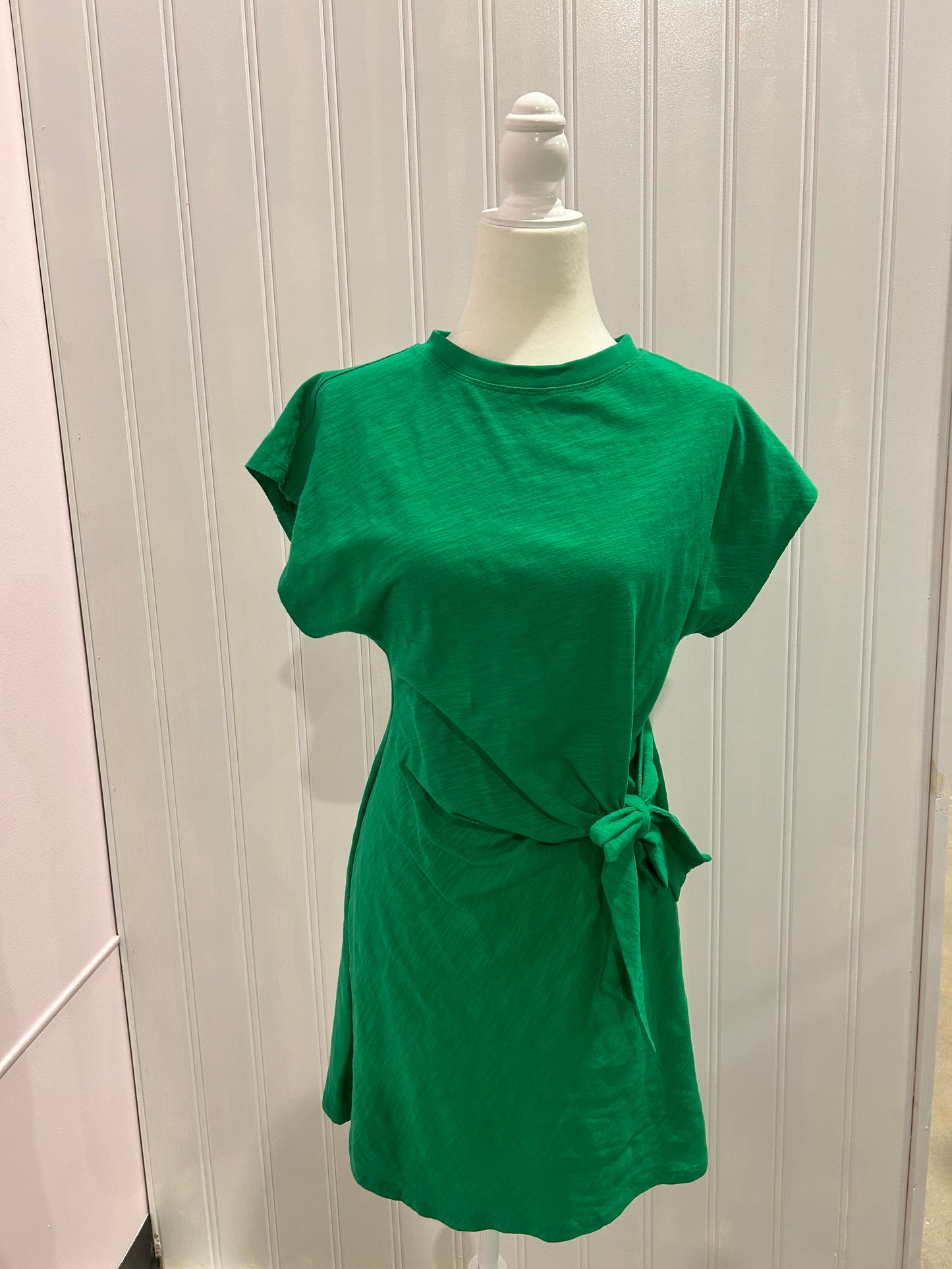 Green Tie Dress
