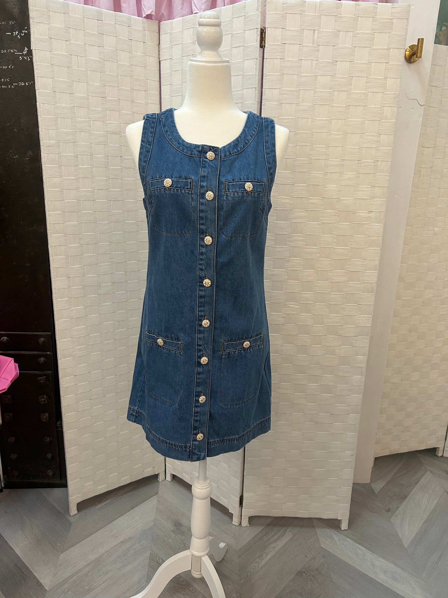 Blue Denim Dress