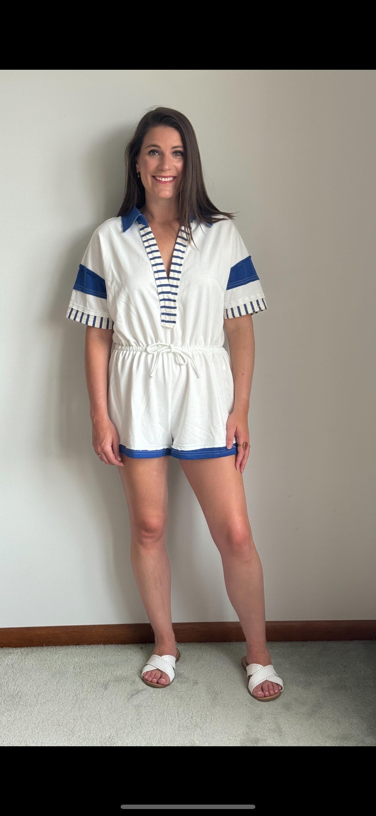Nautical Romper