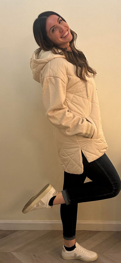 Ivory Puffer Jacket