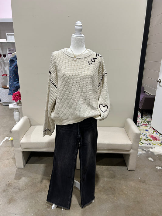 Love Stitch Sweater