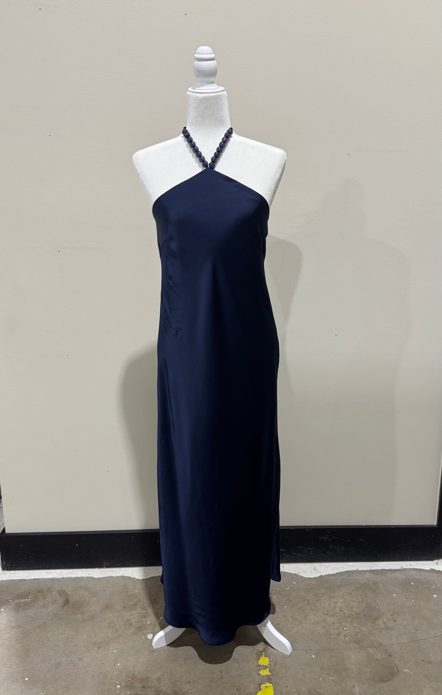 Blue Halter Dress
