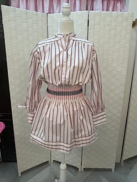Pink Smock Dress