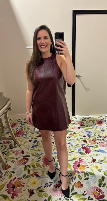 LP Leather Dress