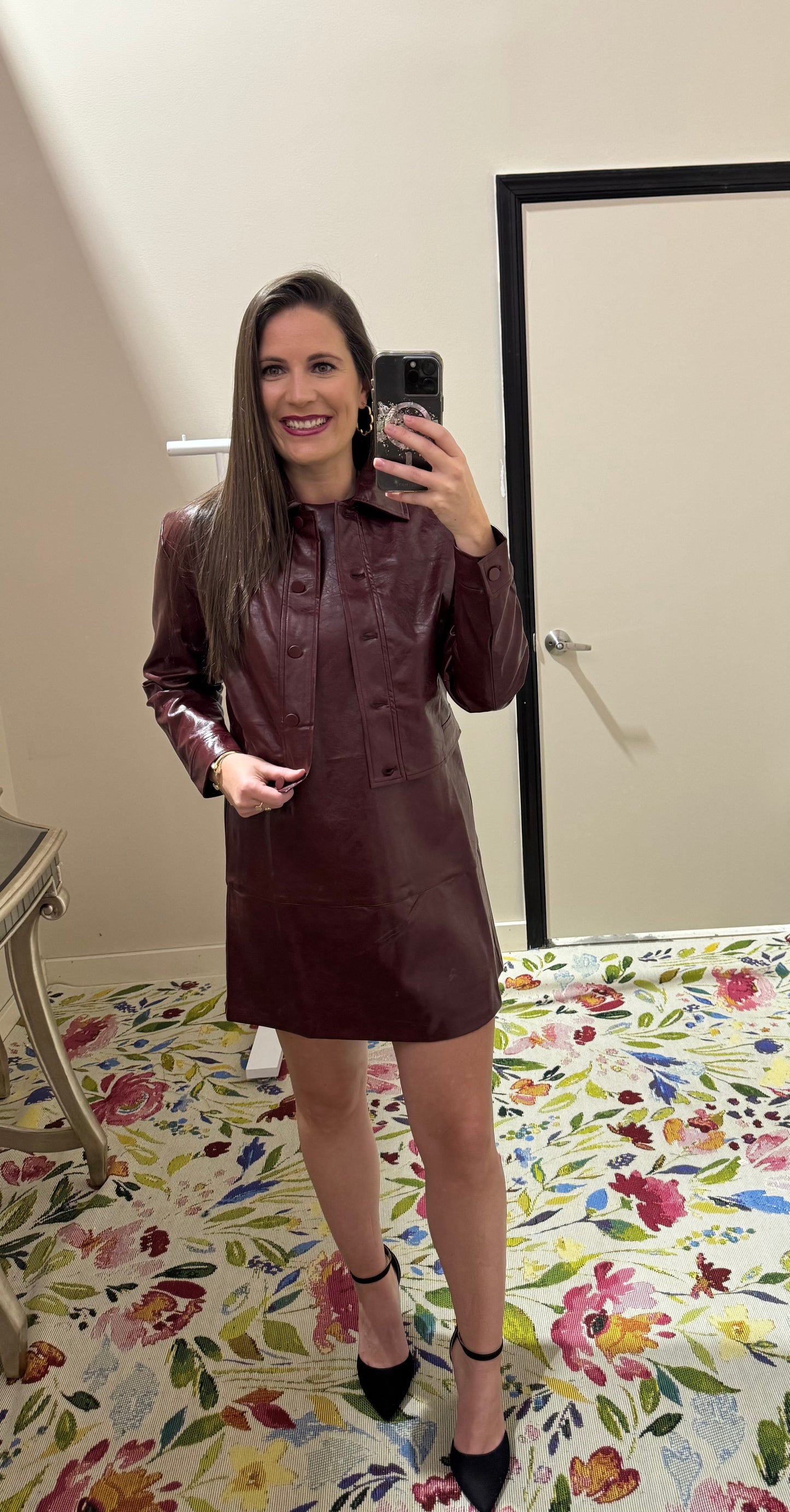 LP Leather Dress