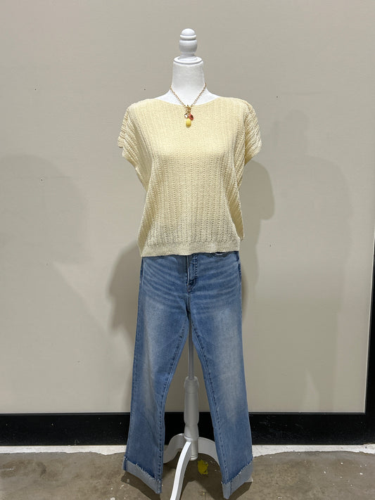Ivory Knit Sweater