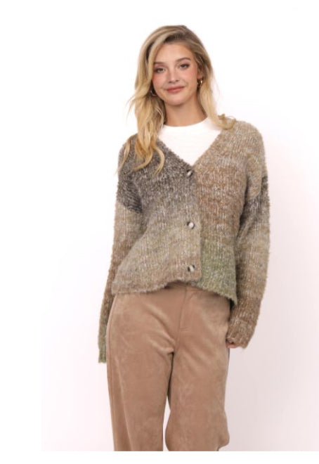 Ombré Knit Cardigan
