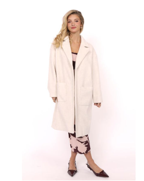 Ivory Open Coat
