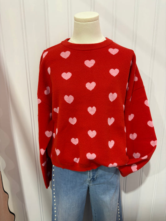 Haily Heart Sweater
