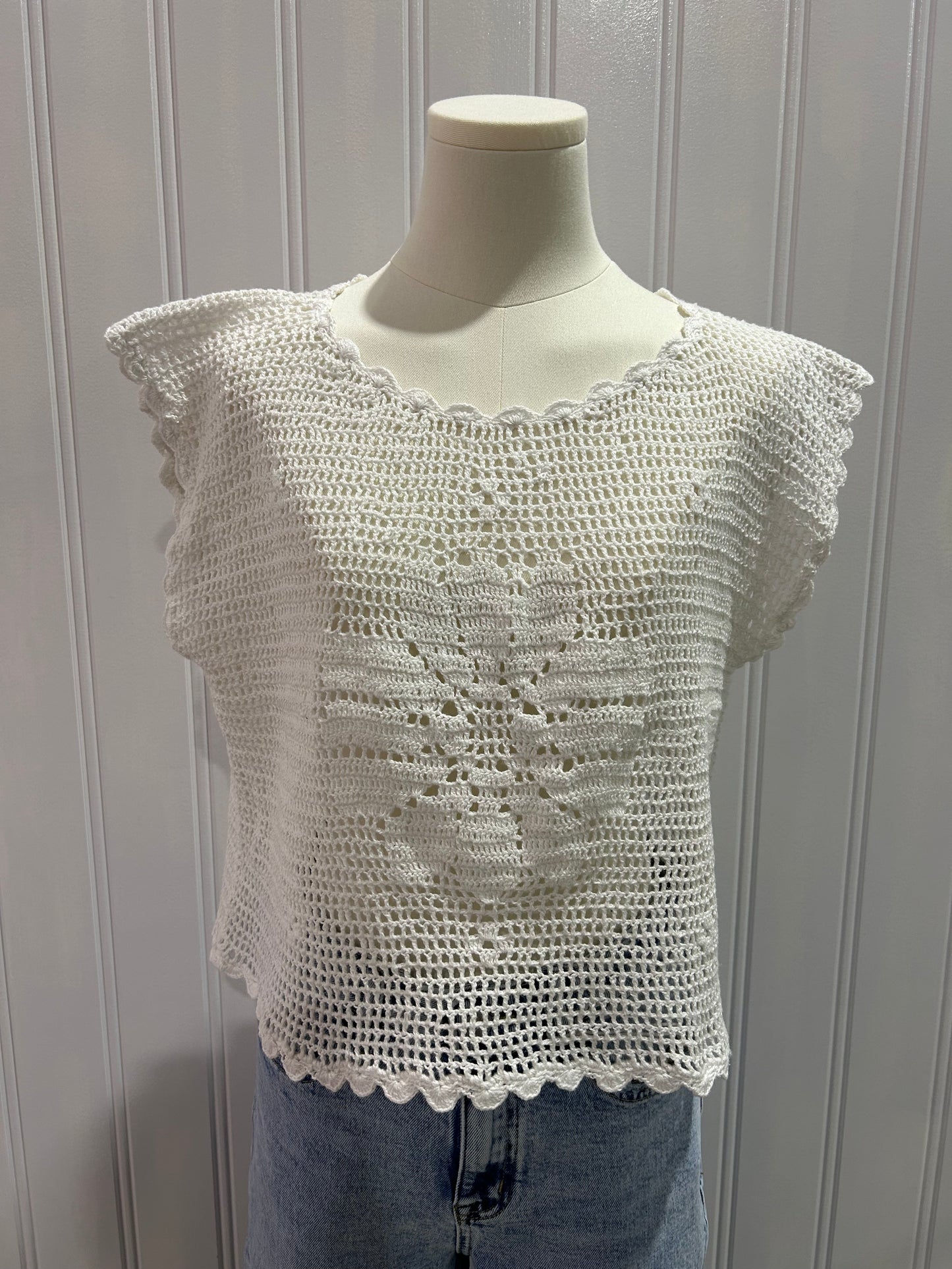 Libbie Crochet Top