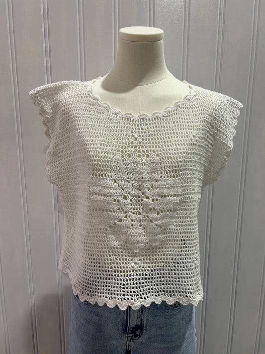 Libbie Crochet Top