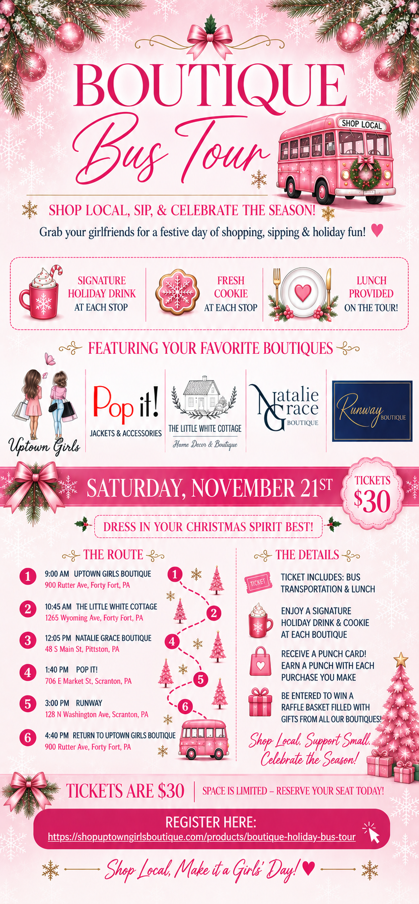 Boutique Holiday Bus Tour