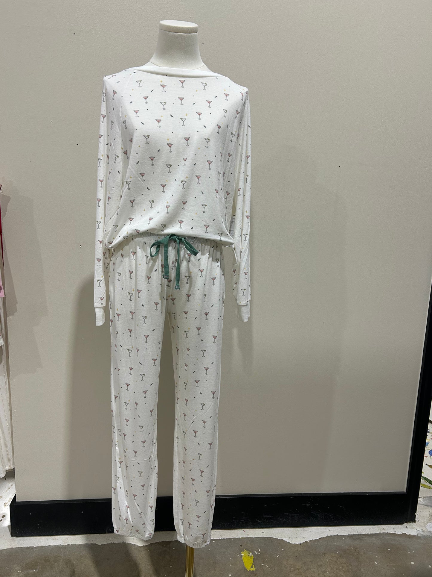 Martini Pajama Set