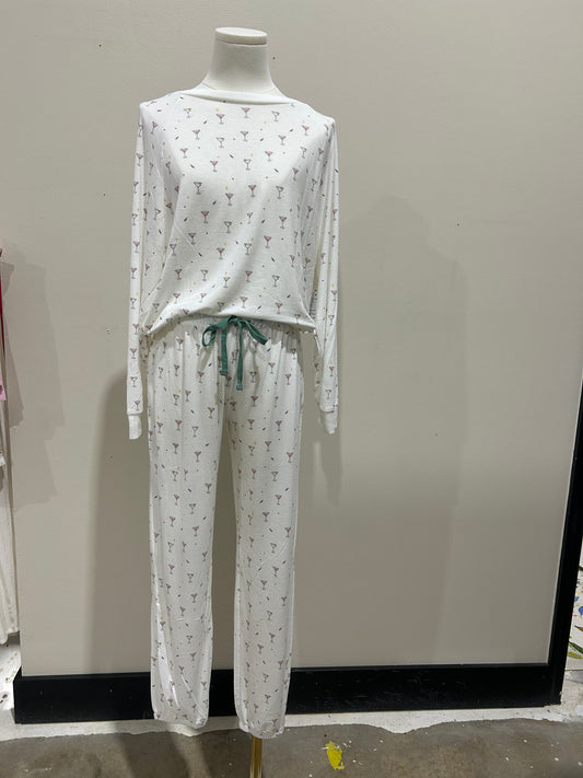 Martini Pajama Set