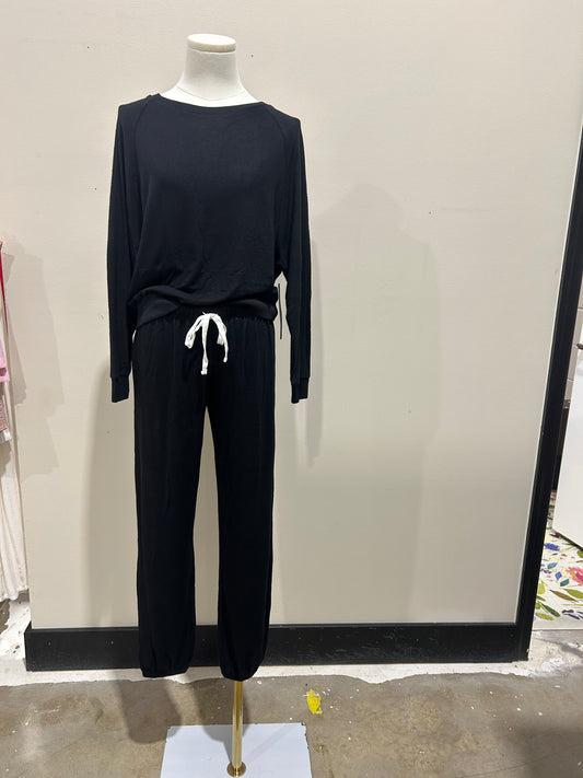 Black Pajama Set