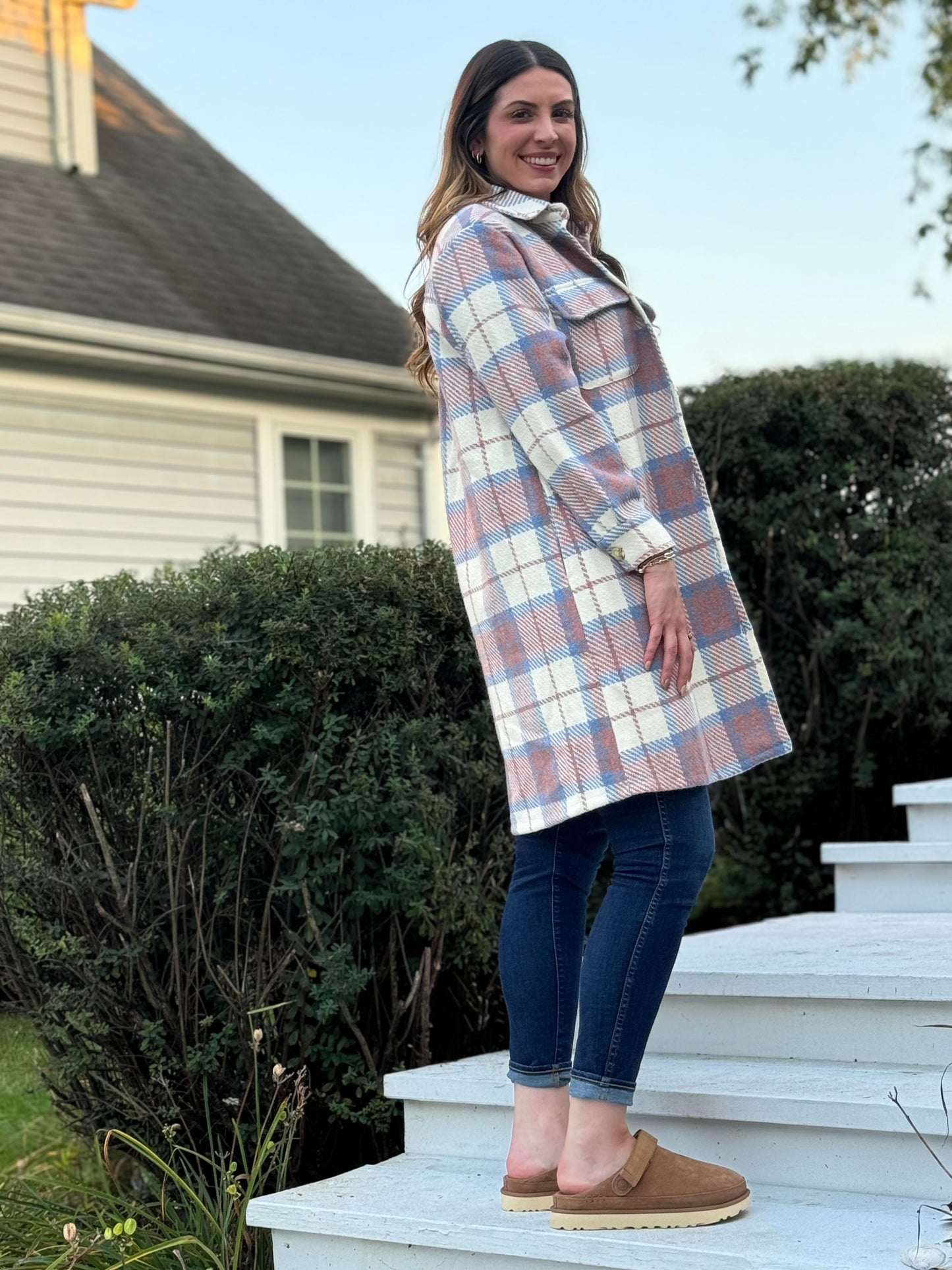 Plaid Coat